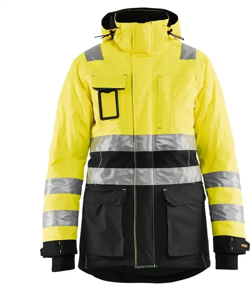 Blakläder Lady Warning protection Winterparka 4472 yellow/black