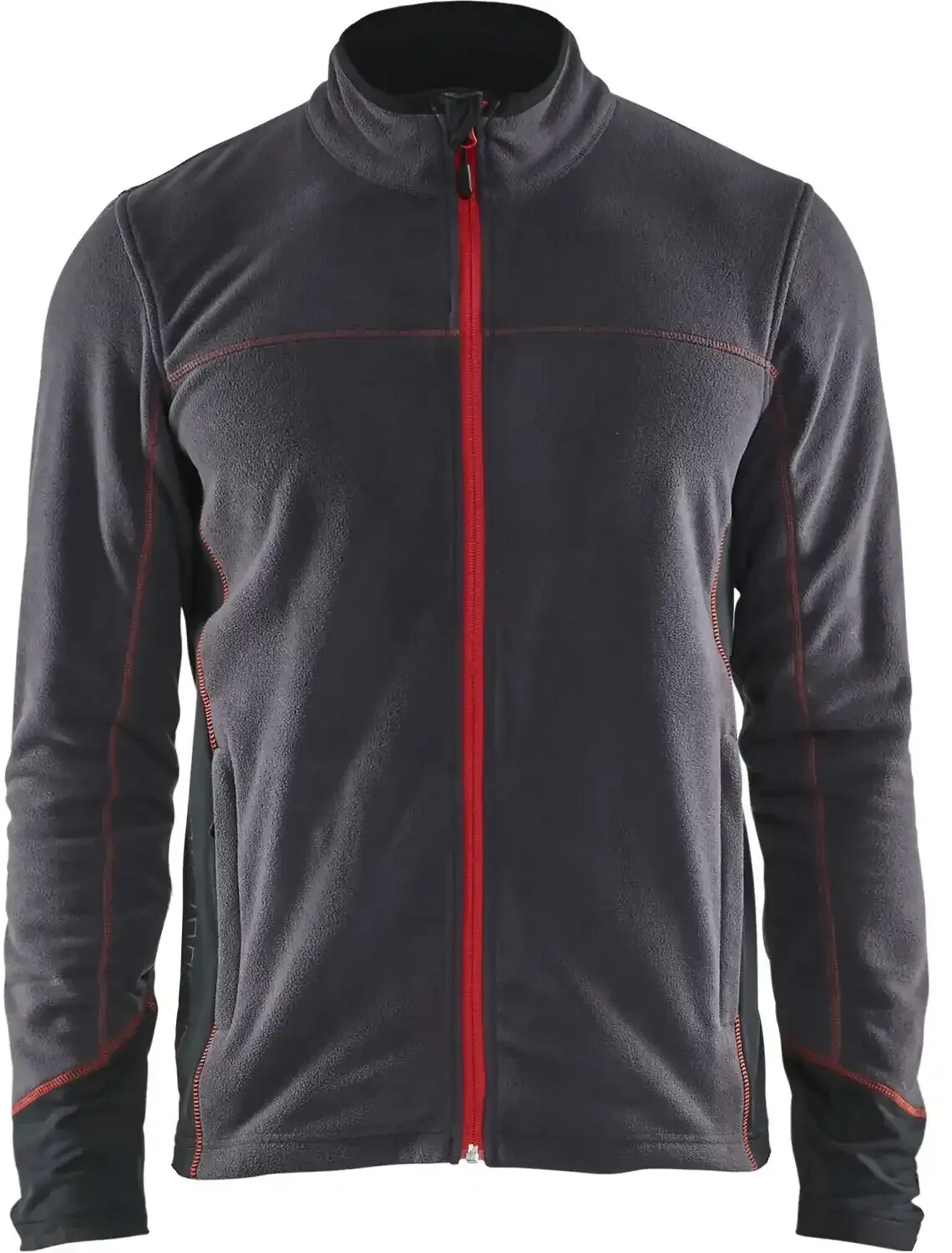 Blakläder Microfleecejacket 4995 dark grey/red dark grey/red