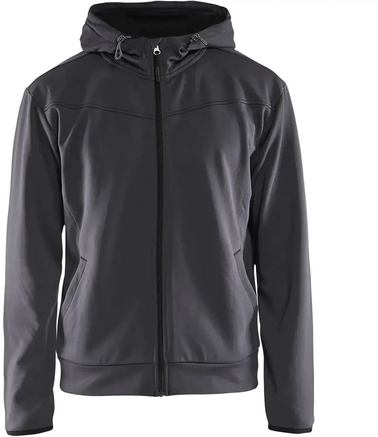Blakläder Kapuzen-Sweatjacket 3363ittelgrey/black