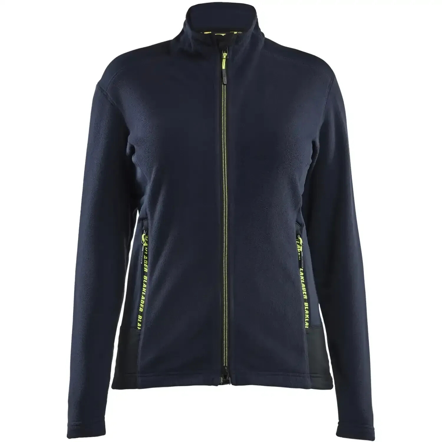 Blakläder Ladyicrofleecejacket 4766 Unite dark marine/yellow