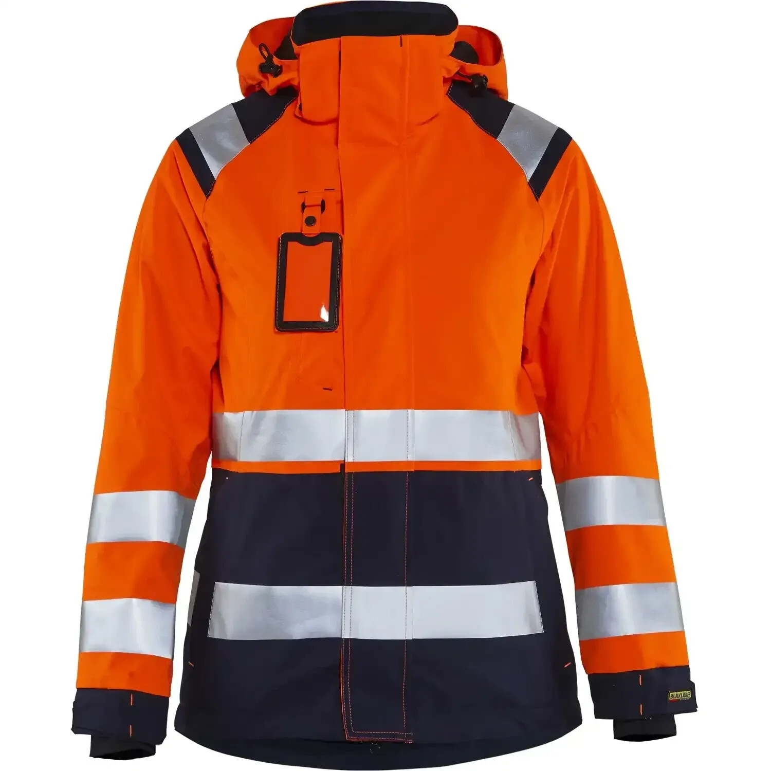 Blakläder Lady Warning protection Regenjacket 4904 orange/marine