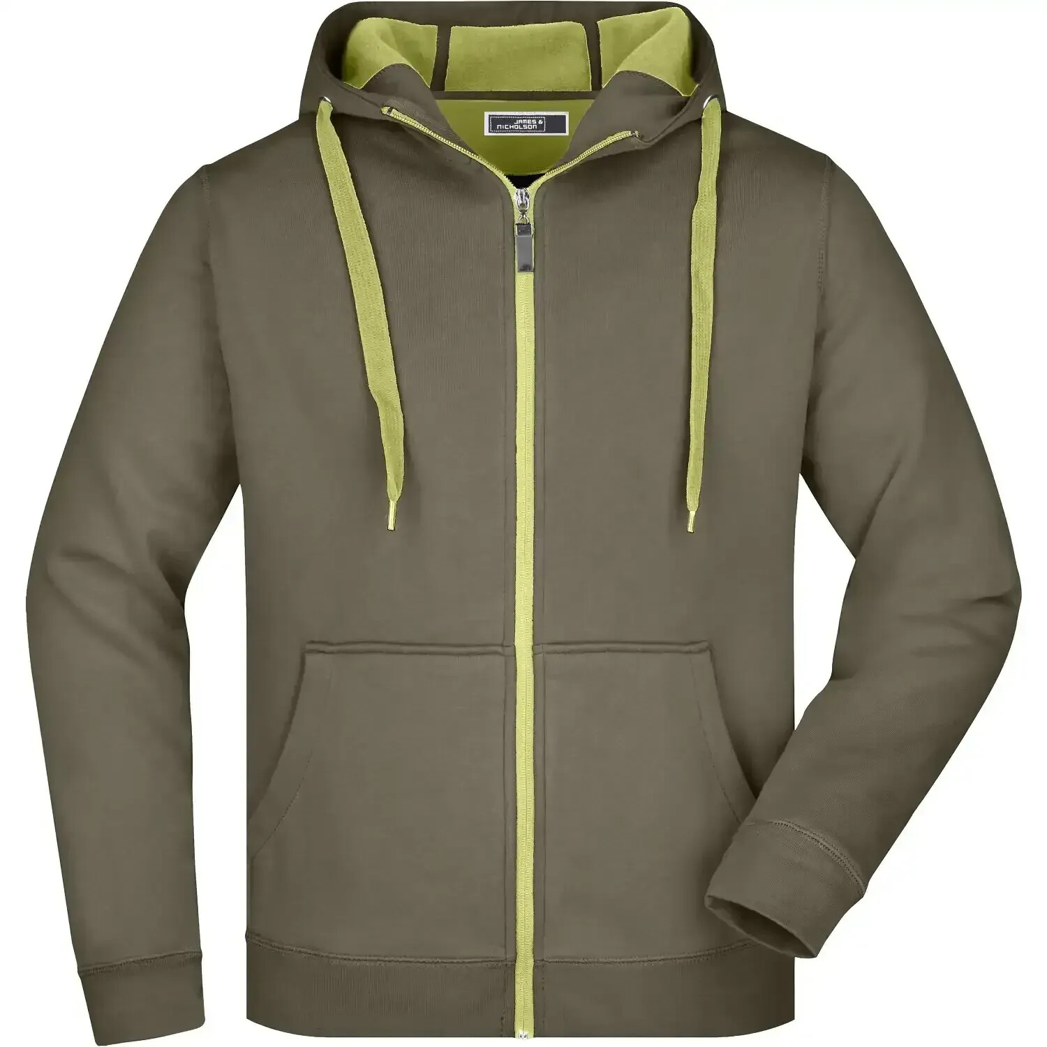Chaqueta Con Forro Polar Y Capucha Para Hombre | Meses Sin Interés