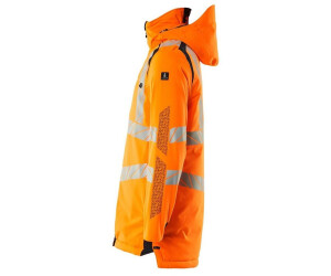 Safety orange winter jacket top