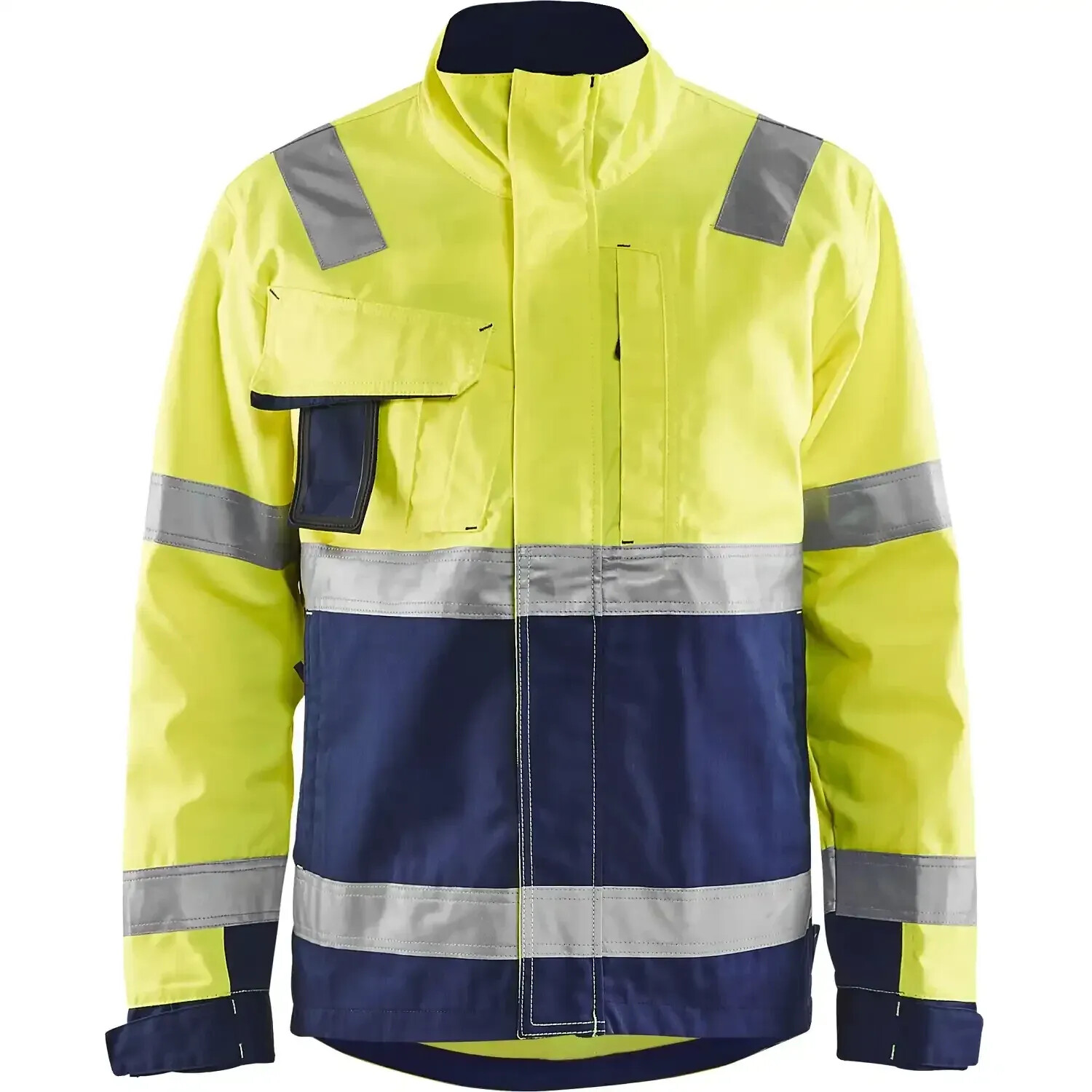 Blakläder Warning protection Bundjacket 4064 yellow/marine