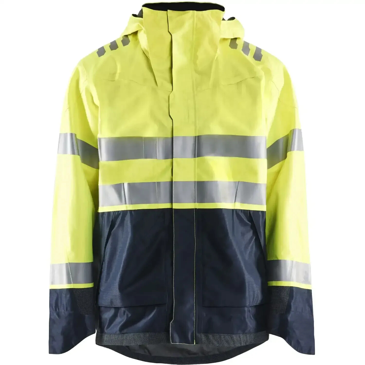 Blakläder Multinorm Regenjacket 4088 yellow/marine yellow