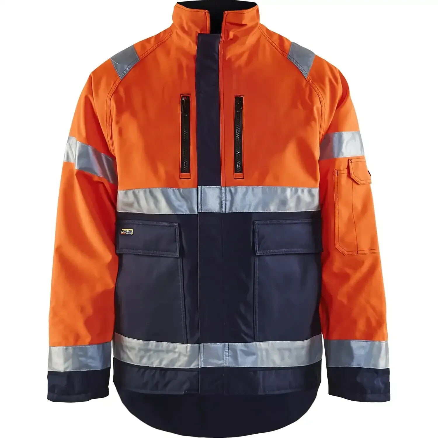 Blakläder Warning protection-Winterjacket 4827 orange/marine