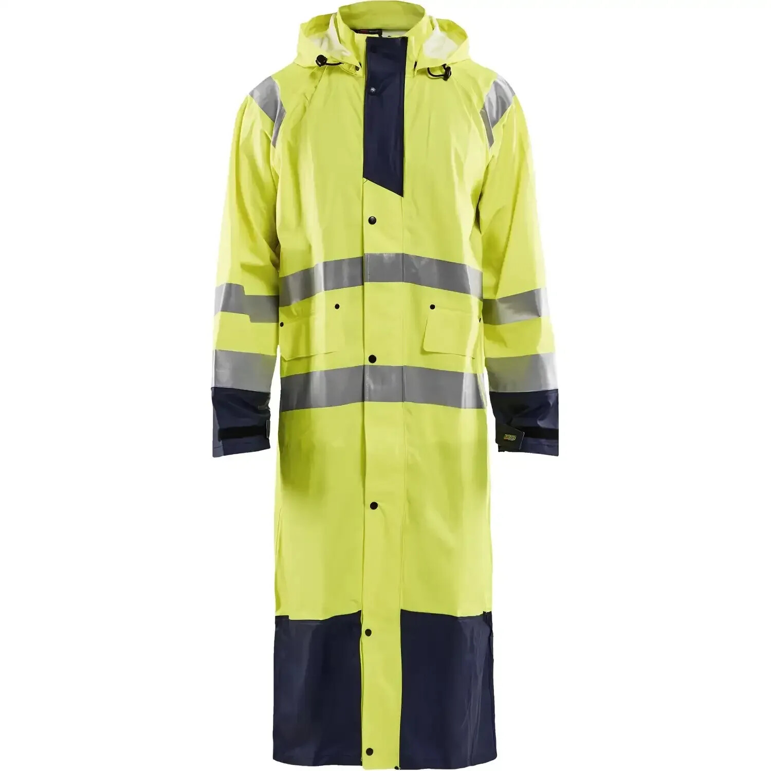 Blakläder Warning protection Regenmantel 4325evel 1 yellow/marine