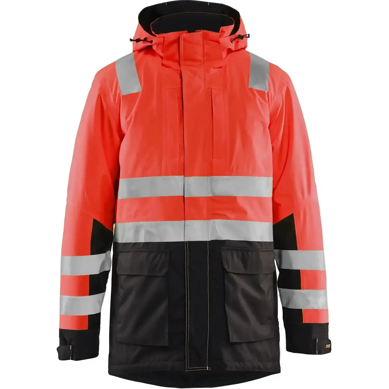 Blakläder Warning protection Winterparka 4495 red/black