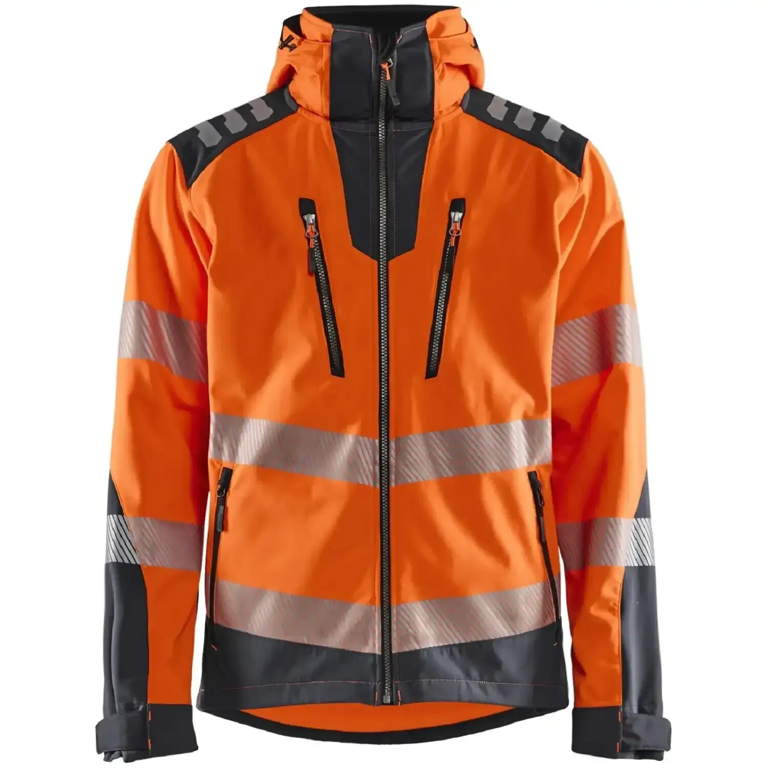 Blakläder Warning protection Softshelljacket 4491 orange/grey