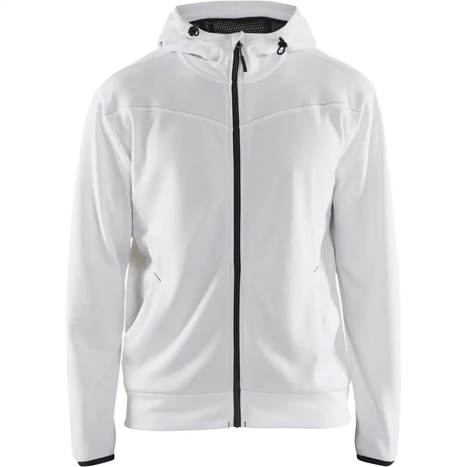 Blakläder Kapuzen-Sweatjacket 3363 white/grey