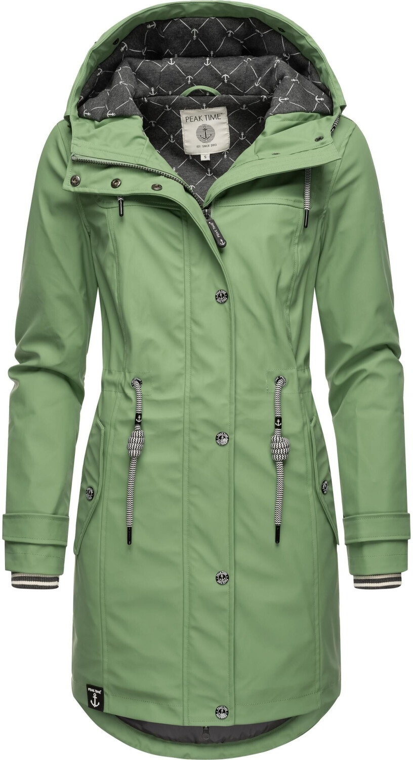 Peak Time Raincoat (L60042) lindgreen