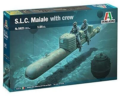 Italeri 5621 S.L.C. Cochon avec Crew Échelle 1:35 Modèle Kit Modèle en Plastique à Monter Multicolore IT5621