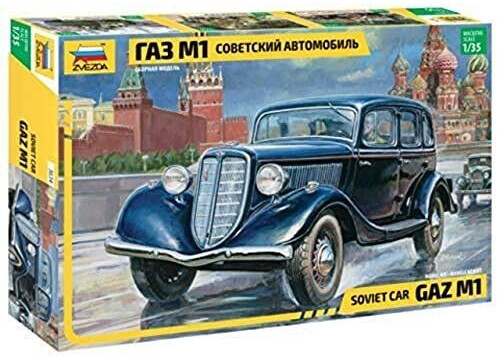 Zvezda 500783634-1 : 35 gaz M1 soviétique du Personnel de Voiture