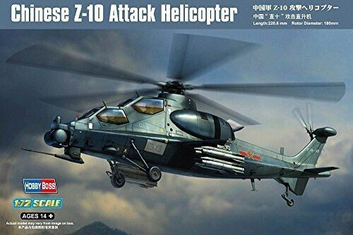 HobbyBoss Chinese Z-10 Attack Helicopter - 1:72e - Hobby Boss