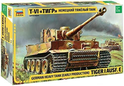 Zvezda Z3646 - Maquette - Tigre I Ausf E