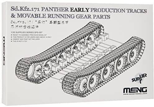 Meng Model German Medium Tank Sd.kfz.171 Pantherear Production Tracks&movable Running Gearparts- 1:35e --model