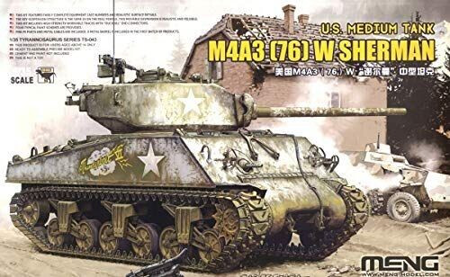 Meng Model U.s.medium Tank M4a3 (76)w - 1:35e - -model