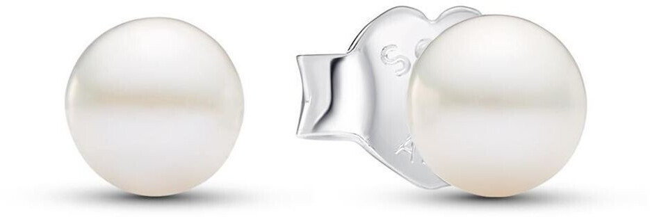 Pandora Treated Freshwater Cultured Pearl 4,5 mm Stud Earrings