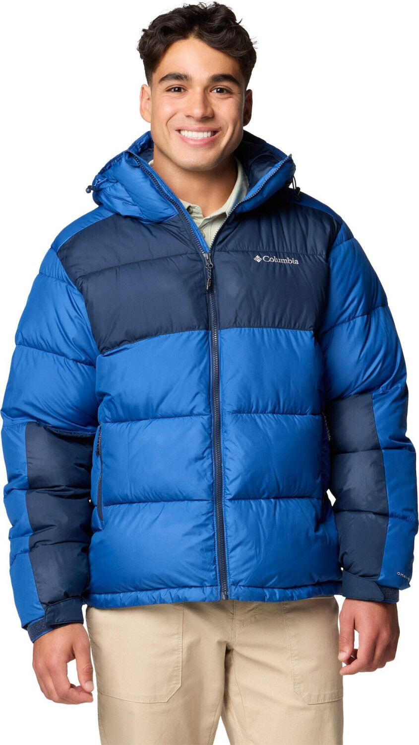 Columbia Pike Lake II Hooded Jacket mountain blue/collegiate navy