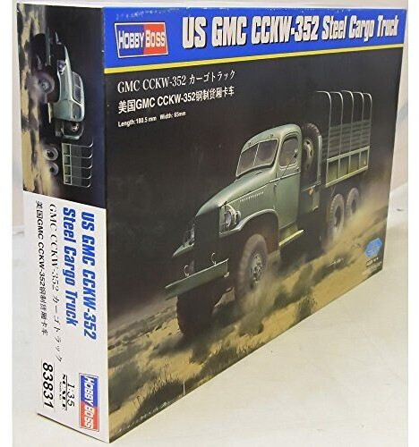 HobbyBoss Us Gmc Cckw-352 Steel Cargo Truck - 1:35e - Hobby Boss