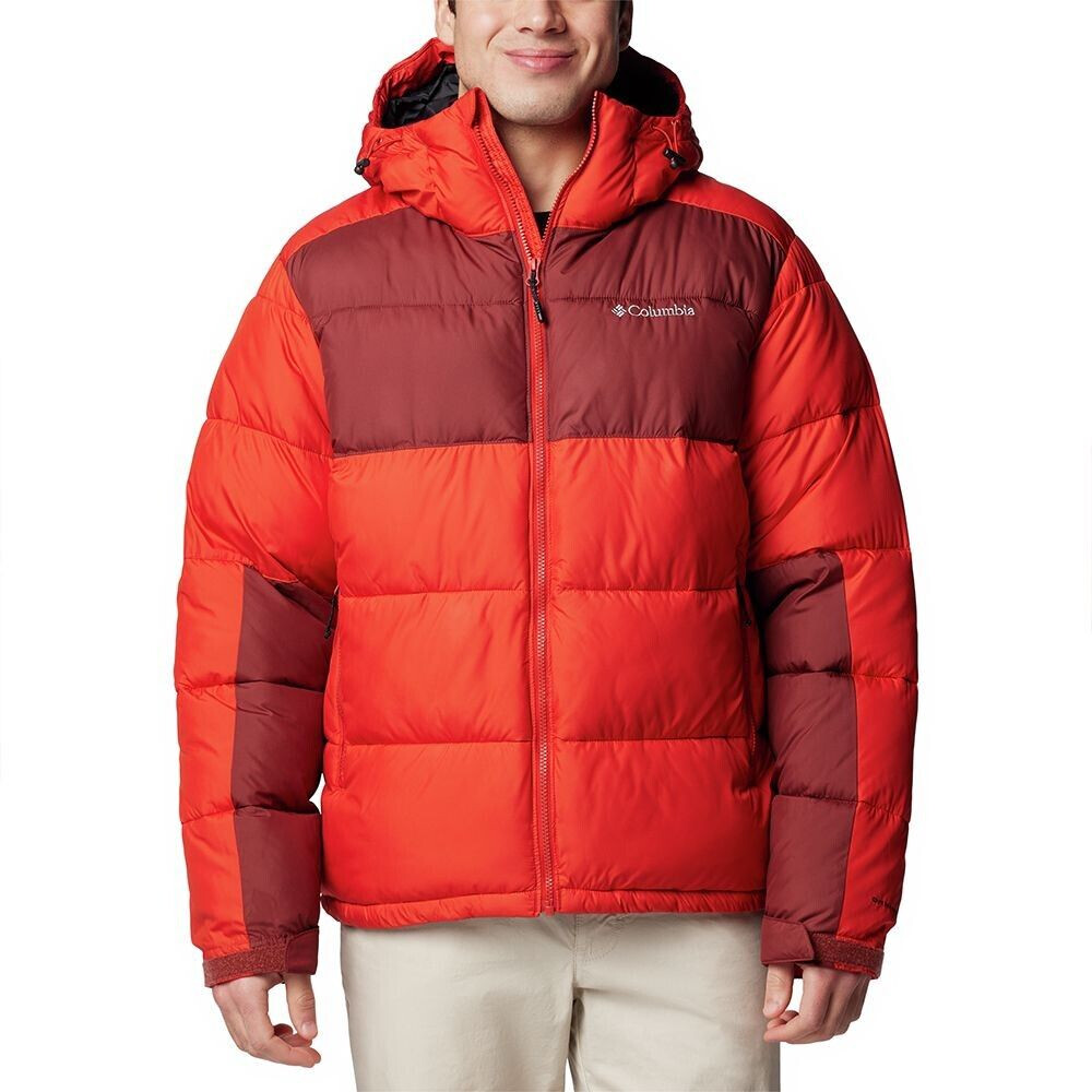 Columbia Pike Lake II Hooded Jacket sail red/spice