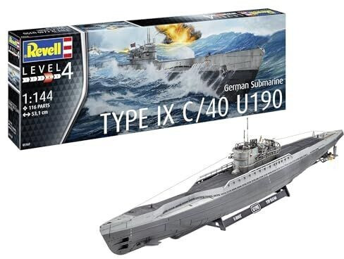 Revell Sous-marin allemand Type IX C/40 (U190)