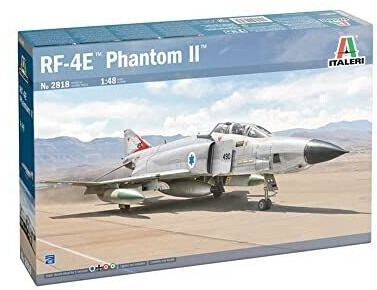 Italeri Italie 2818 RF-4E Phantom II Échelle 1:48 Plastic Kit Modèle en Plastique à Monter Modélisme IT2818 Multicolore