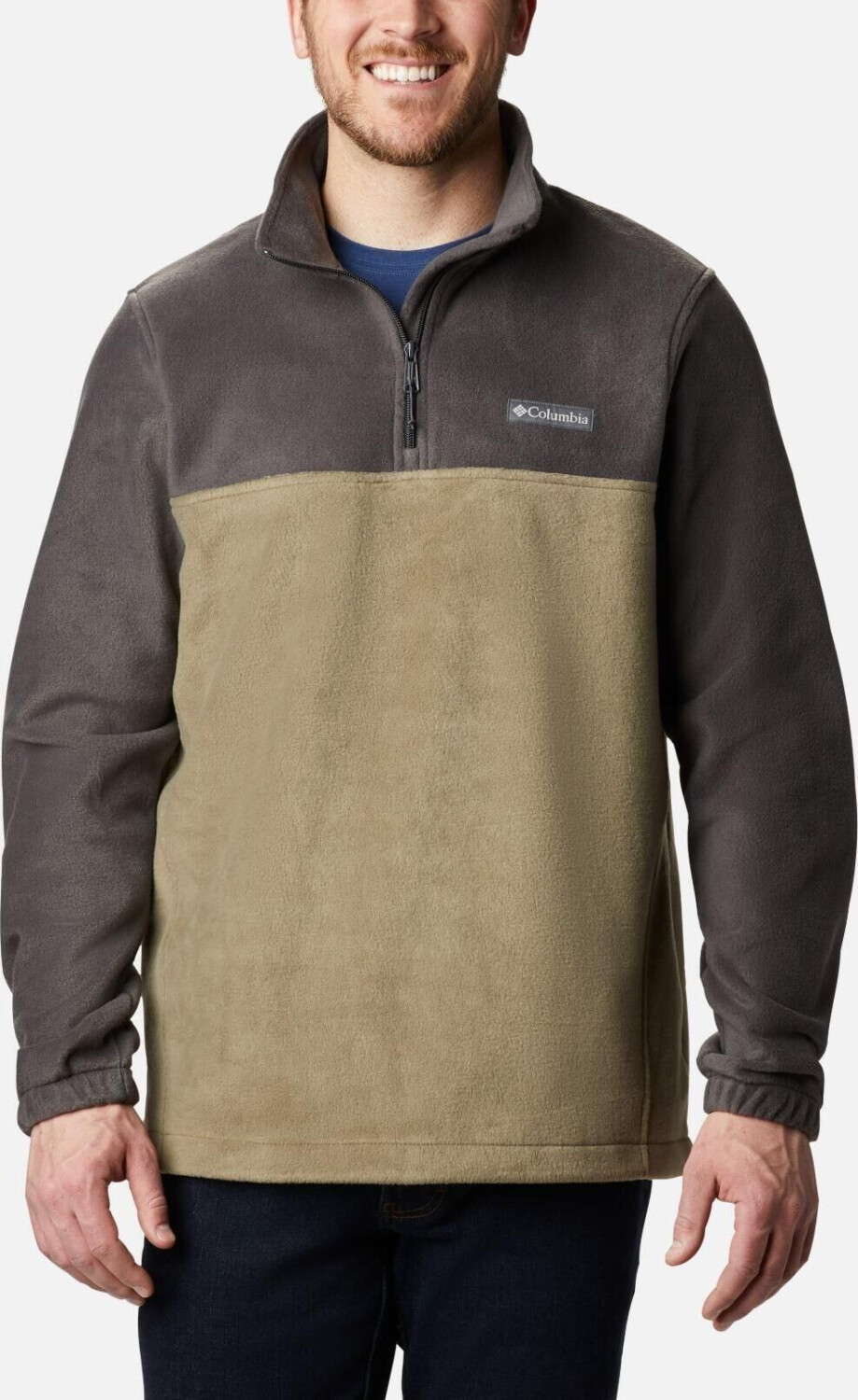 Columbia Steens Mountain™ Half Zip-Fleece (1620191) shark/stone green