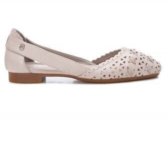 Carmela 16067201-HIELO Leather Ballerinas white