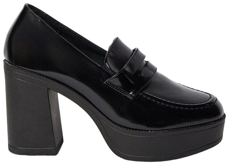 Faith Women's Penny Slip-On Shoes Cash chunky DP6240