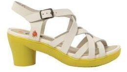 Art Leather sandals 1477 Alfama off-white heel height 7cm