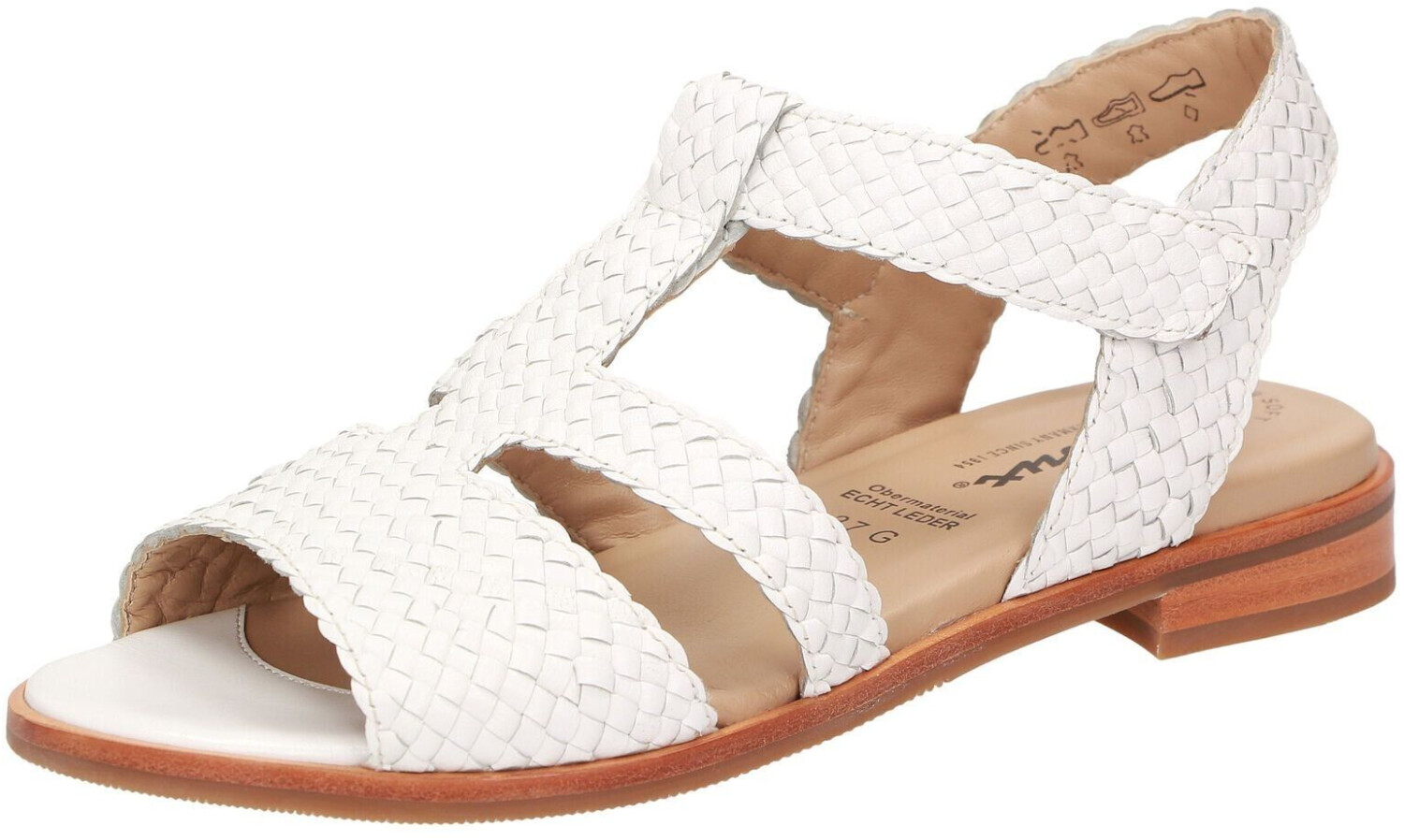 Sioux Cosinda-702 sandals smooth leather rubber sole