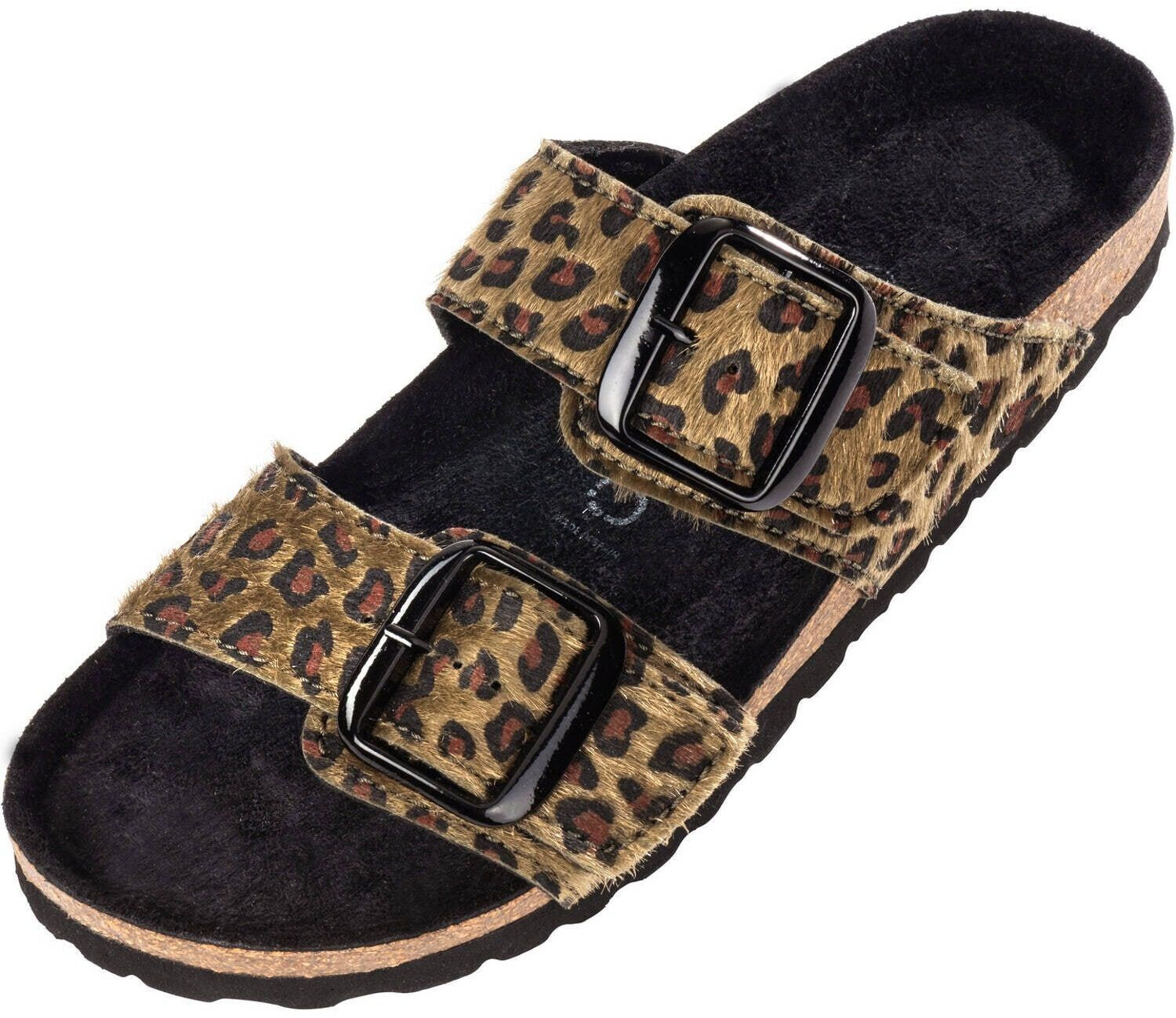 Palado 'Samos' Slide Sandal brown khaki black
