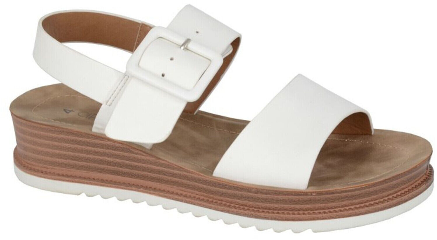 Cipriata Orfa Women's Wedge Sandals white