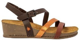 Art 119301256003 0MU I Live brown leather sandals