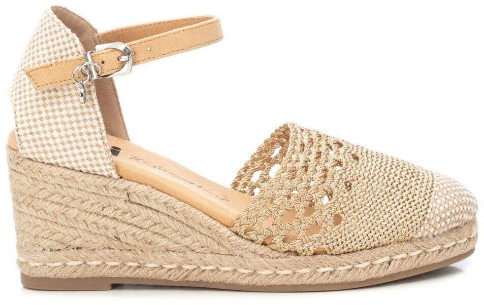 XTI Sandals 14233308-ORO wedge 6cm gold