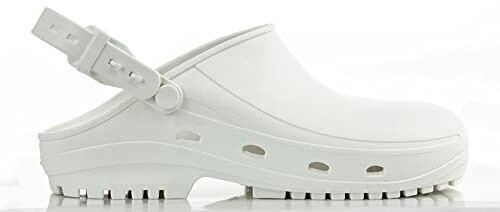 reposa MAX Clogs Hygieneclogs latex-free comfortable lightweight closed upper anatomical sole SRC sole white