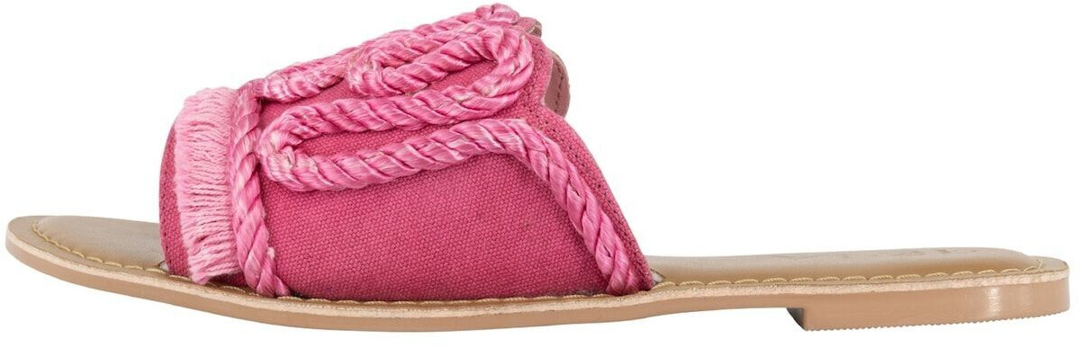 IZIA Women's Slide Sandal brown pink