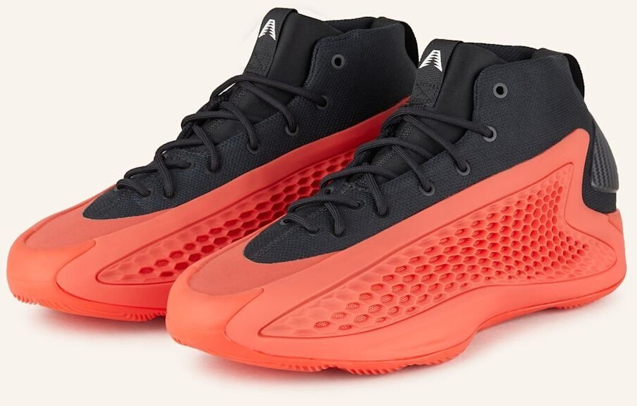 Adidas Basketball Shoes A E 1 MID red black