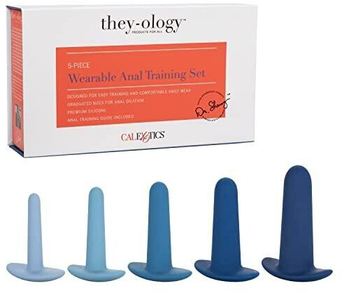 CalExotics They-ology 5-Piece Wearable Anal Training Set