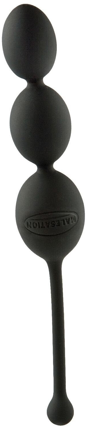 Malesation Anal Balls Black One Size