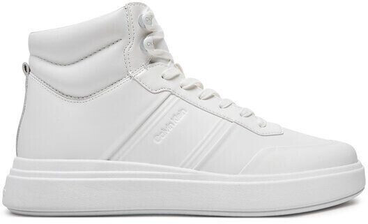 Calvin Klein Sneakers High Top Lace Up Hf HM0HM01552 white