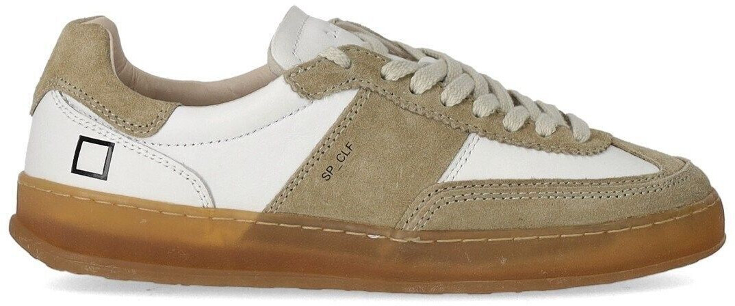 D.A.T.E. SPORTY CALF white beige