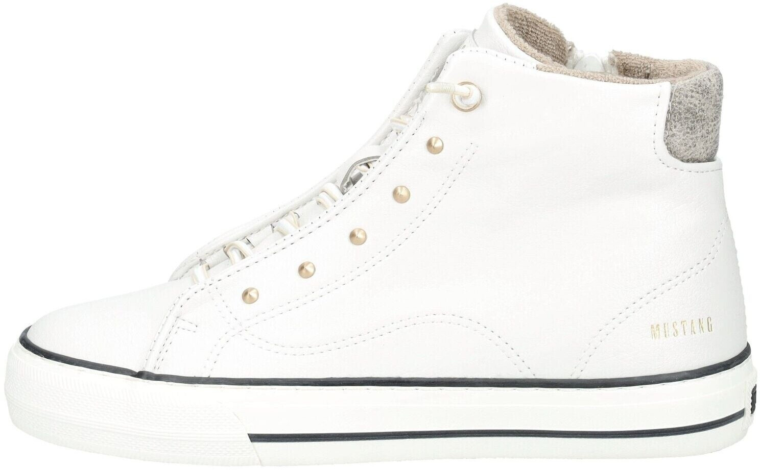 MUSTANG High Top Shoes white