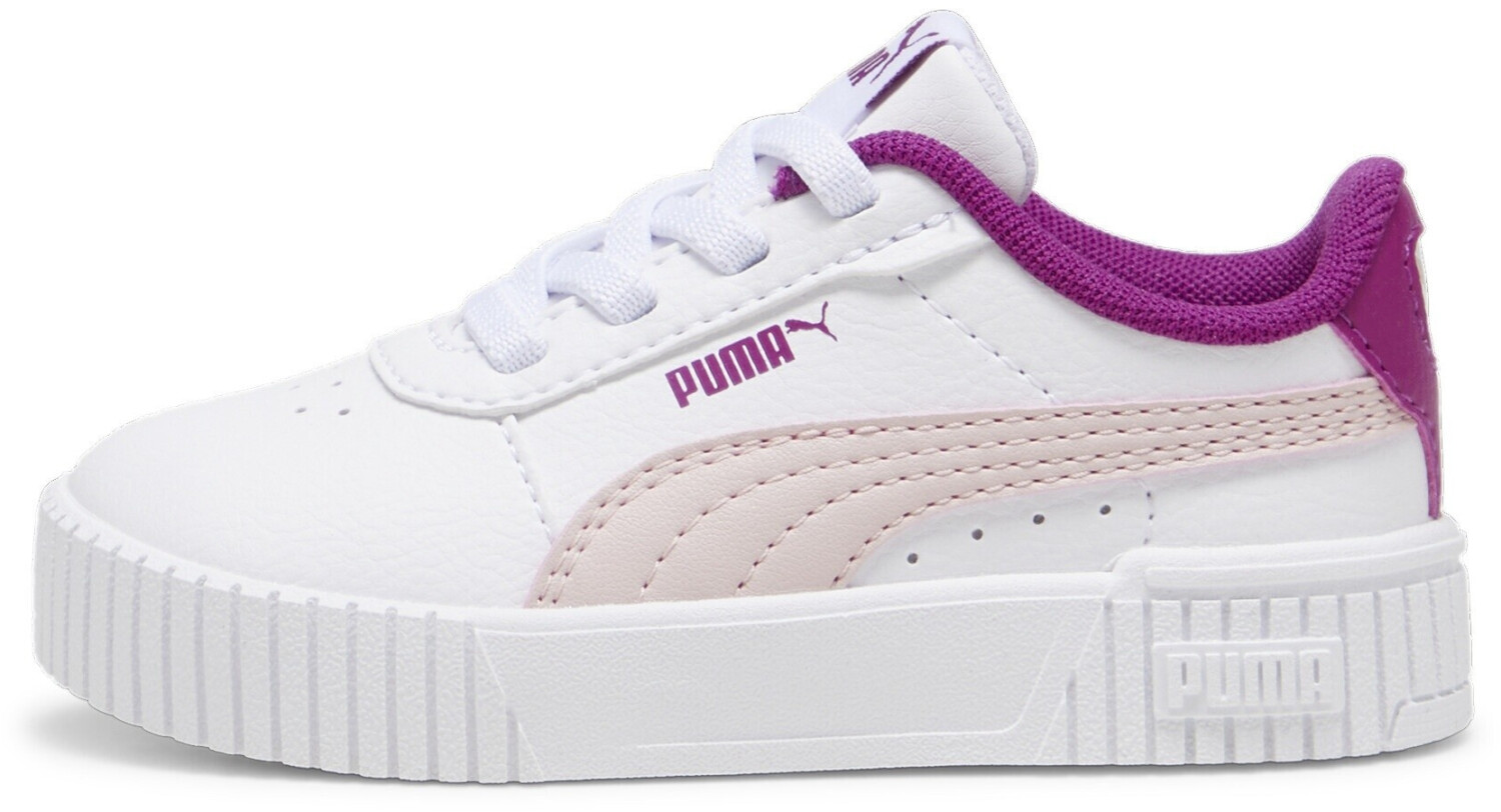 Puma Carina 2 0 Sneakers white mauve mist magenta gleam pink