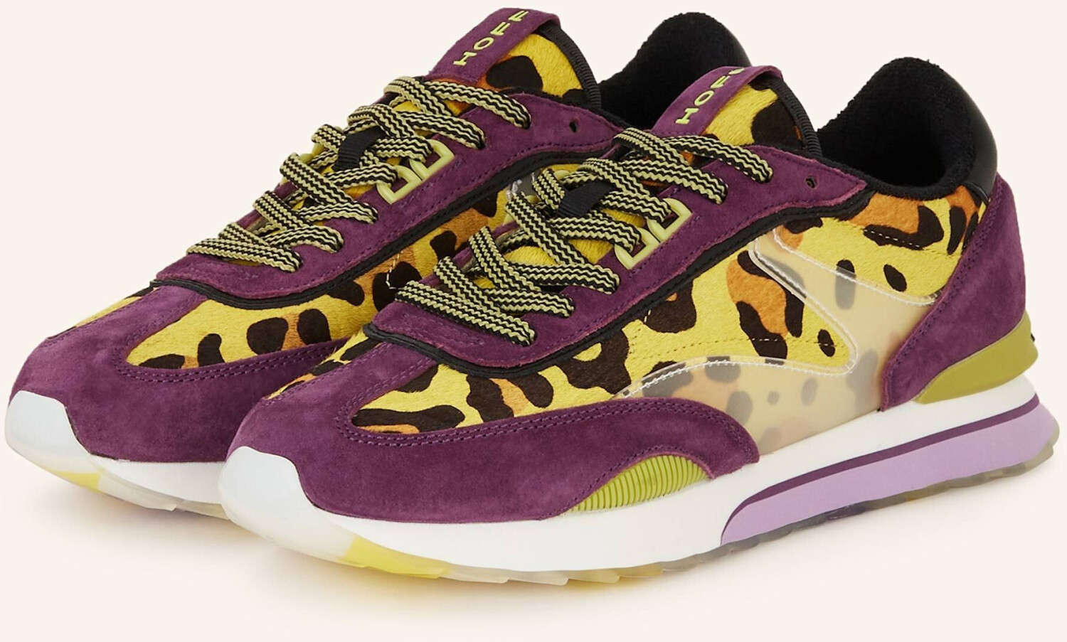 Hoff Sneaker Purple Lady dark purple dark yellow black EU41