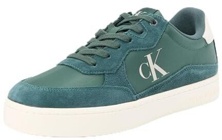 Calvin Klein Cupsole Sneaker Classic Iconic Nylon Shoes green