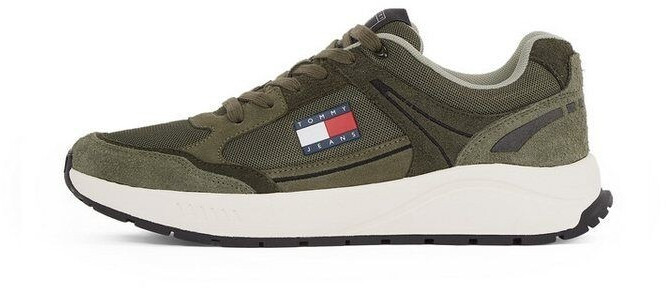 Tommy Hilfiger Wedge Sneakers TJM RUNNER MIX MATERIAL green 18806559-40