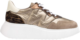 Wonders Golden Roma Leather Sneakers A-3610 941 11687