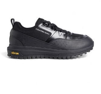Calvin Klein Vibram Tooth Runner Sneaker pitch black